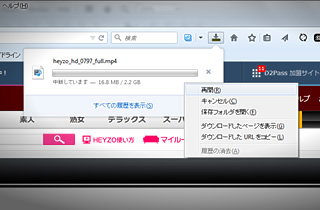 Firefox の場合 イメージ